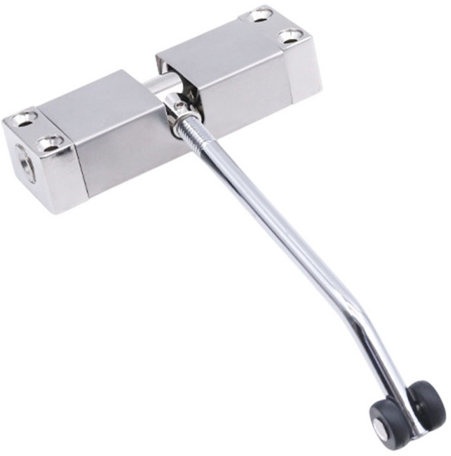 모더린 3step 간편 설치 도어 클로저 현관문 자동 문닫힘, 실버, 1개