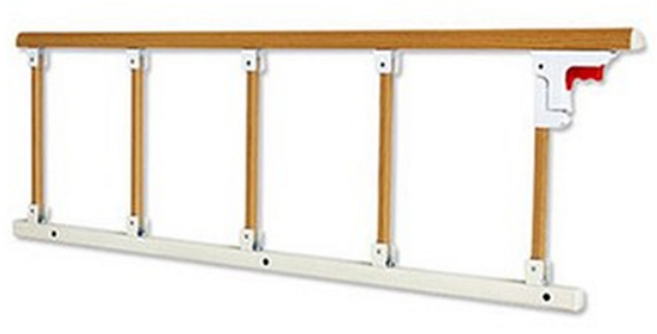 침대 안전가드 낙상방지용 노약자 환자 보호 접이식 안전바, 5칸확장