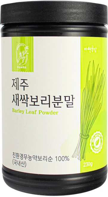 두손애약초 보리새싹 분말 230g, 1개 - 쿠팡