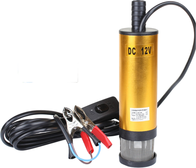 세인티에프 워터펌프(수중)-1 수중펌프 워터펌프, 선택01. 집게 타입(DC 12V), 1개