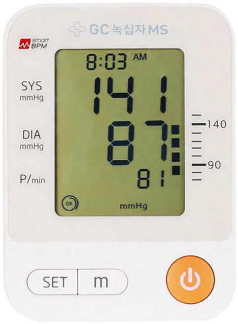 와이유웰 GC녹십자MS 가정용 자동 전자 혈압계, YE670A, 1개