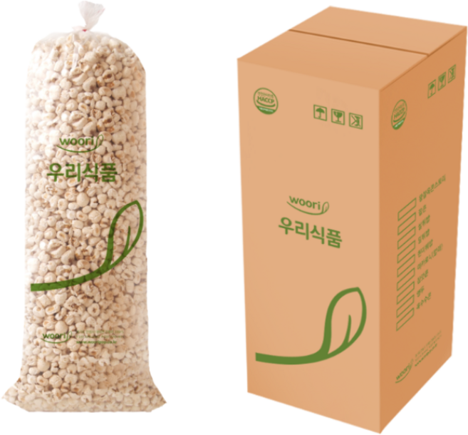 우리식품 왕찰옥콘스토리 과자, 1.2kg, 1개