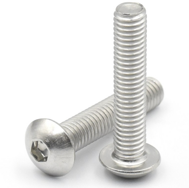 인프라테크몰 M4 스텐 서스 둥근머리 육각렌치 볼트, 10개, 10mm