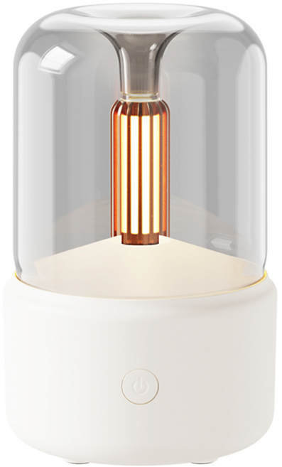 오일 버너 아로마 램프 워머 공간녹백, 아로마램프(화이트), 1개