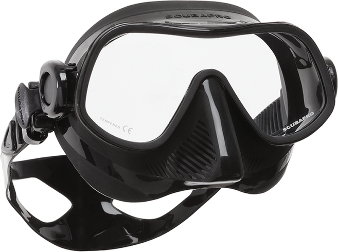 스쿠버프로 스틸프로 프리다이빙 마스크, 블랙