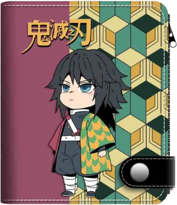 민티아 귀멸의 칼날 캐릭터 동전지갑 카드지갑 국내배송