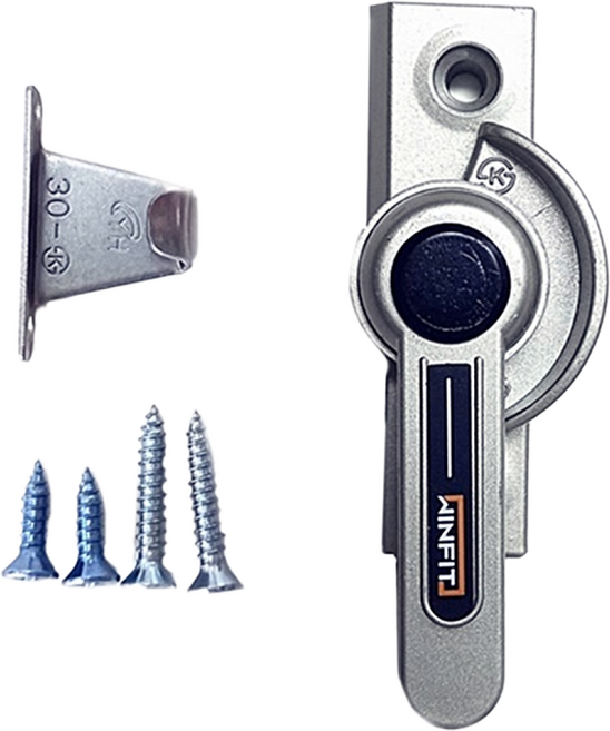 크리센트(양방향) 샤시 잠금장치/샷시/창호수리 CR07 중, 1세트