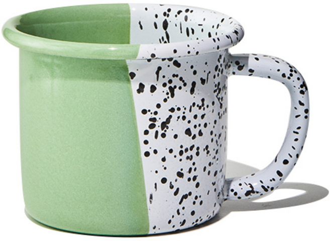 캅카 마인드팝 법랑 접시 파스타 플레이팅 예쁜 그릇 디쉬, 그리너리, 1개