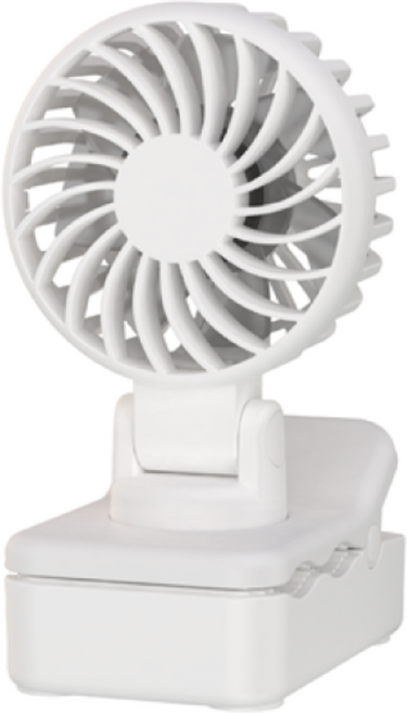 다용도 집게형 소형 미니 선풍기, 화이트