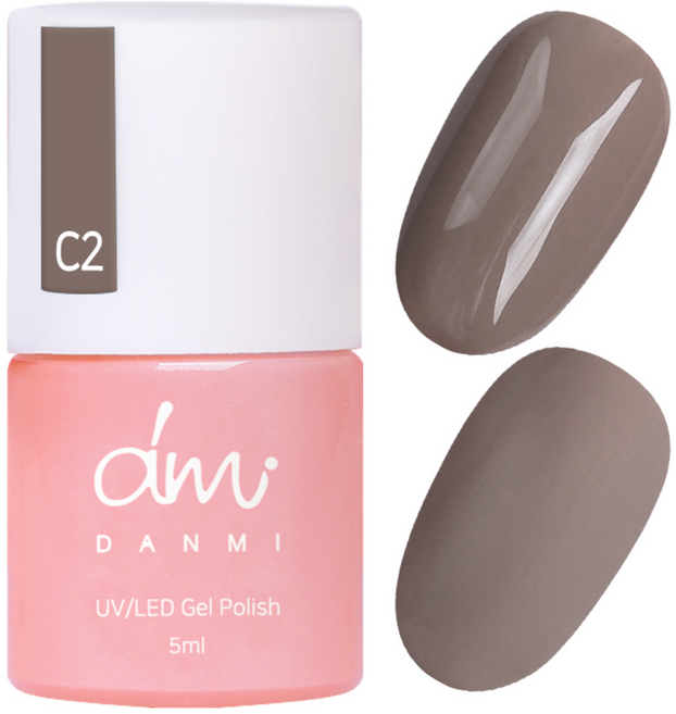 단미 컬러 젤네일, C2 초코마카롱, 5ml, 1개