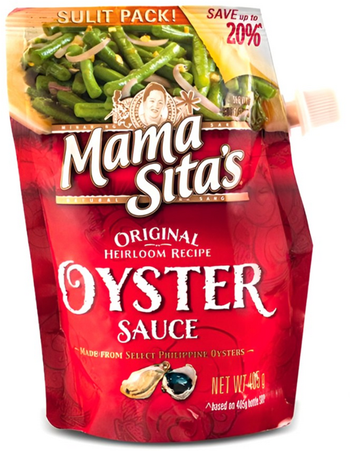 필리핀 마마시타 굴소스 오이스터 소스 팩 Mama sita's Oyster Sauce Sulit Pack, 1개, 405g