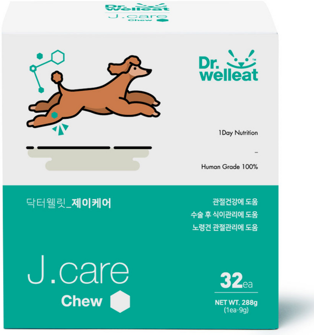 닥터웰릿 강아지 영양간식, 제이케어, 288g, 1개