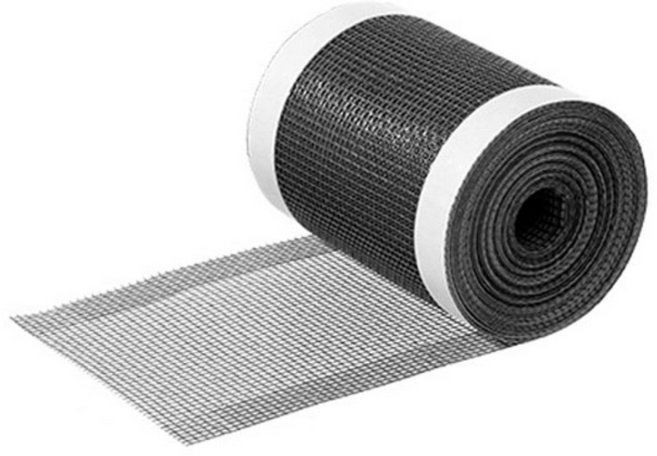 비비드 벌브 부착형 메쉬 방충망 테이프 욕실 거름망