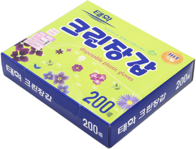 태화 크린장갑 200매 20갑 위생장갑, 1세트, 20개
