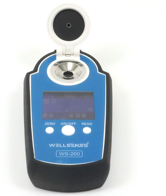 웰센스 굴절 간장 디지털 염도계 WS-200 염도측정기, 1개