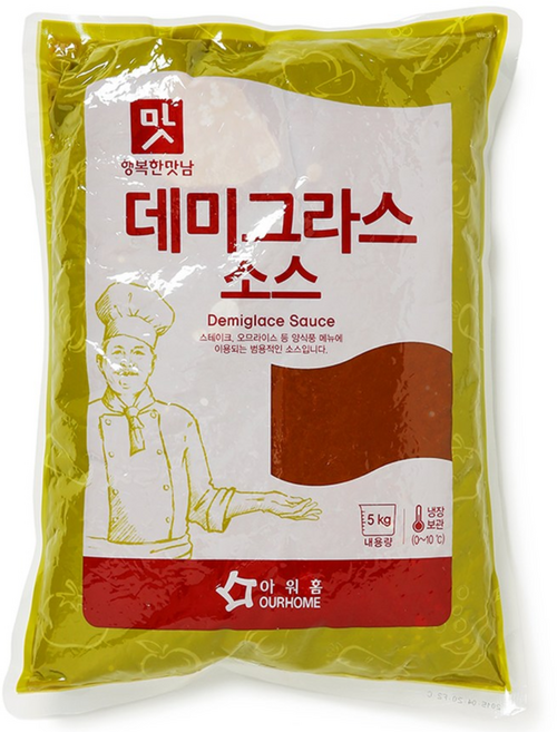 아워홈 행복한맛남 데미그라스 소스, 1개, 단품