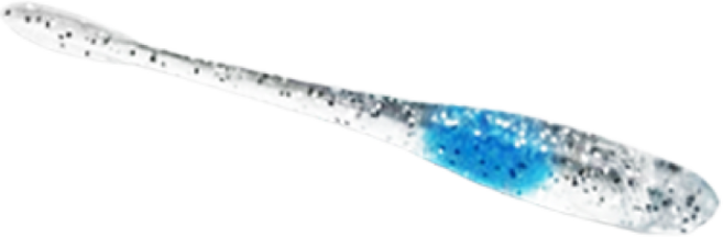 히든베이트 레아 아징루어 볼락웜 전갱이웜, #01 BLUE-EGG, 10개, 1g