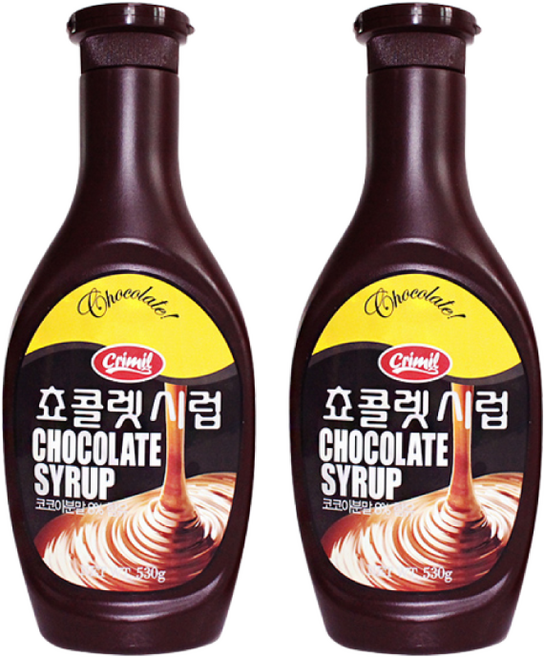 서강유업 초코시럽, 2개, 530g