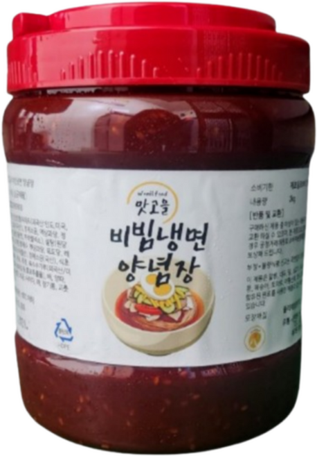 맛고을 비빔냉면 양념장 2k, 1개, 2kg