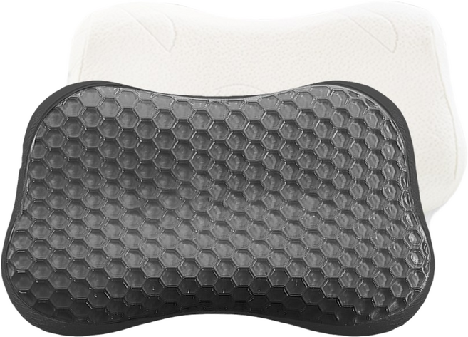 하이퍼겔 더블랙 프리미엄 쿨젤 메모리폼 베개, 2p