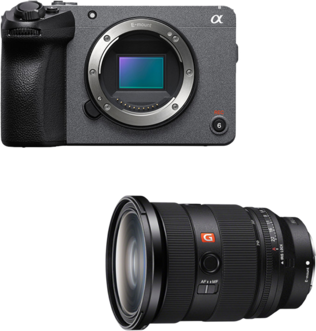 소니 SONY ILME-FX3A 시네마라인 카메라 + SEL2470GM2 F2.8 GM II (NEW) 렌즈 미러리스, 선택없음