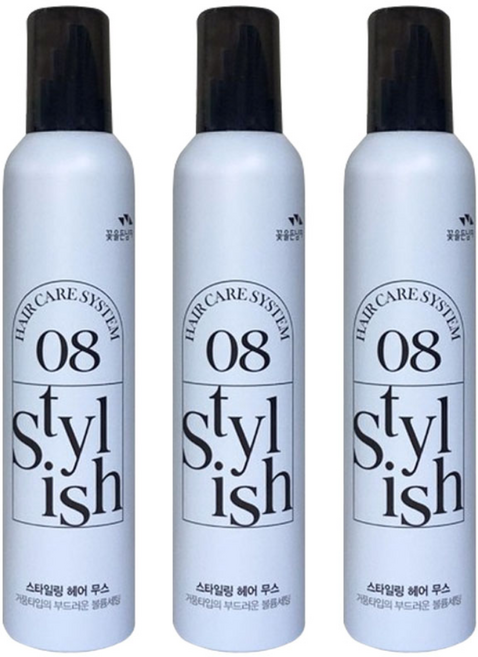 꽃을든남자 스타일링 헤어 무스, 300ml, 3개