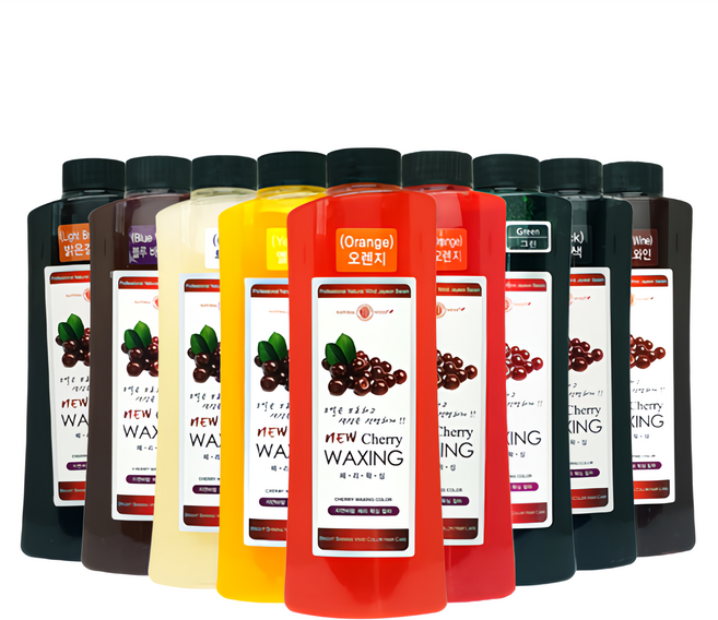 자연바람 체리 왁싱칼라 헤어 매니큐어 500ml, 라이트브라운(밝은갈색), 1개