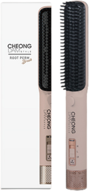 청담스타일 뿌리펌 브러쉬, 로즈핑크, WML01_2R