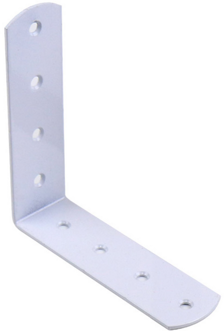 [철물공장] 선반받침대 꺽쇠 연결부속 100X100 SY, 1개