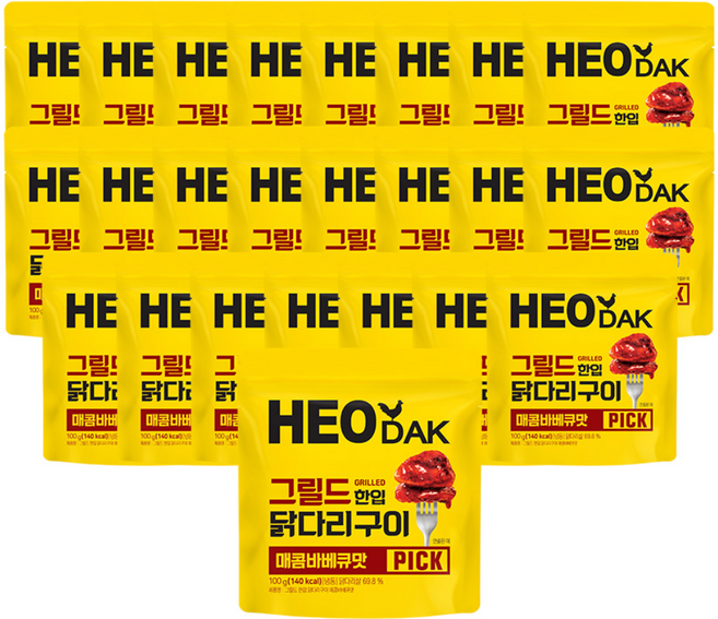 허닭 그릴드 한입 닭다리구이 매콤바베큐, 4_그릴드 한입 닭다리구이 매콤바베큐 24팩
