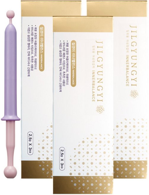 (본사)질경이 이너밸런스 여성청결제 (3개입), 7.5g, 3개