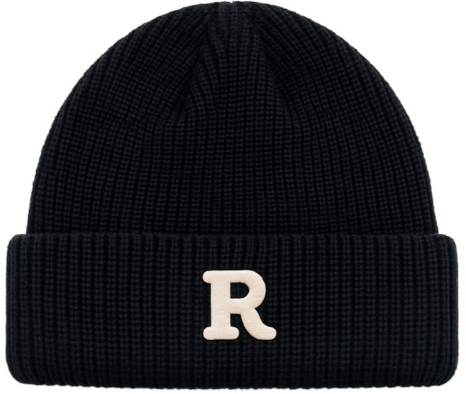 온리코 R골지 숏비니 겨울모자