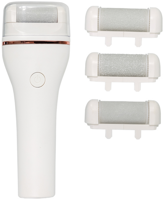 인썸 충전식 발각질제거기 굳은살 제거 발관리 전동 풋케어기기, 화이트, IFG-120