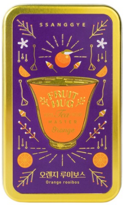 쌍계명차 과일허그 오렌지 루이보스 티캔, 1.5g, 6개입, 1개