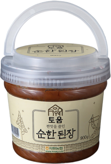 지평농협 토움 짠맛을 줄인 순한된장 900g무배, 900g, 1개