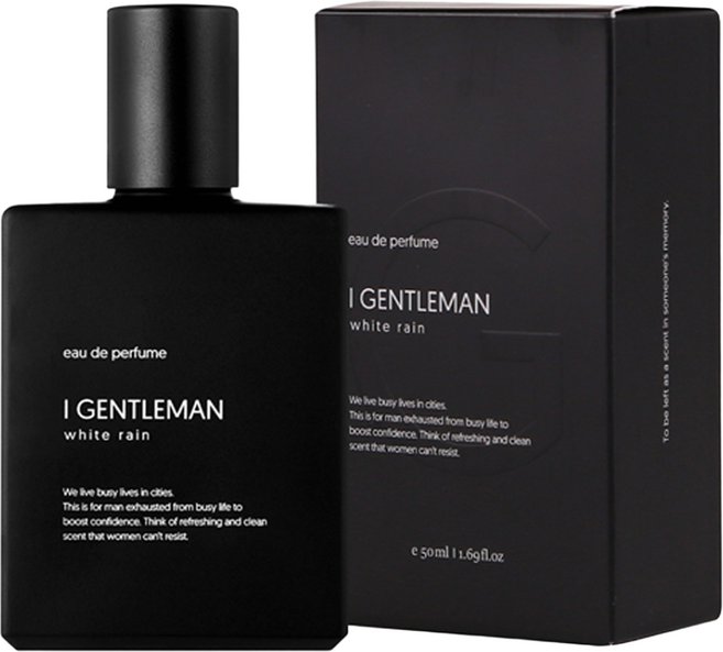 아이젠틀맨 화이트 레인 오드퍼퓸, 50ml, 1개