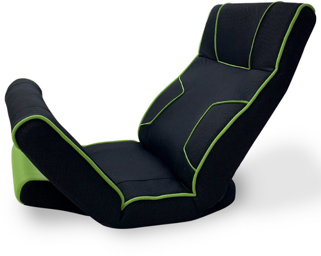 히다마리 등받이 좌식의자 위드바디, 그린