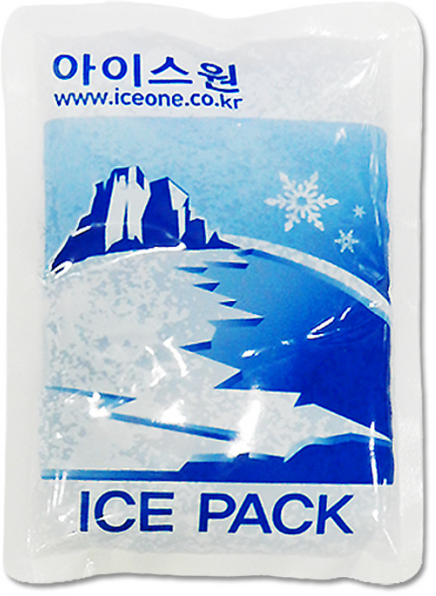 아이스원 아이스팩 젤 완제품 15x20cm 1박스 54개 얼음 보냉 쿨 나일론 젤아이스팩, 1세트