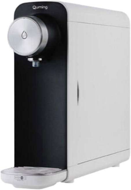 현대큐밍 더슬림 가정용 무전원 미니 정수기 자가설치 (1년 필터포함), HQP1815CB0