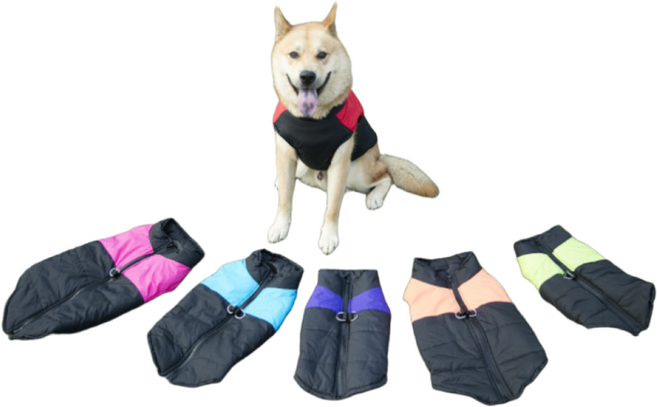 켈리몰 강아지패딩/대형견옷/겨울옷/패딩조끼/중형견옷/진돗개옷/중형견패딩/진돗개패딩/큰개옷/개패딩, 레드_5XL, 1개