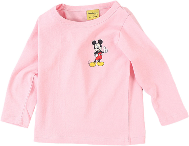 디즈니 봄 아동용 따봉 미키 기본 티셔츠