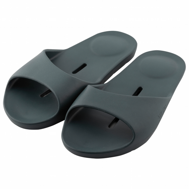 주식회사 더안 에어셀 국산 푹신한 문에 안걸리는 욕실화, 1개, 모스그린