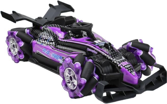 더블 스프레이 중형 드리프트 RC카 퍼포먼스 배틀 주행 알씨카, 1개, 더블스프레이 퍼플