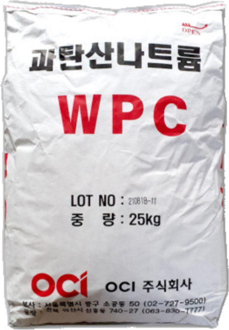 OCI 과탄산소다 25kg 국내산, 1개, 한내음 과탄산소다 25kg 국내산 OCI