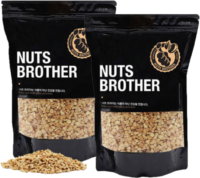 너츠브라더 고소한 볶음땅콩분태 견과류, 2개