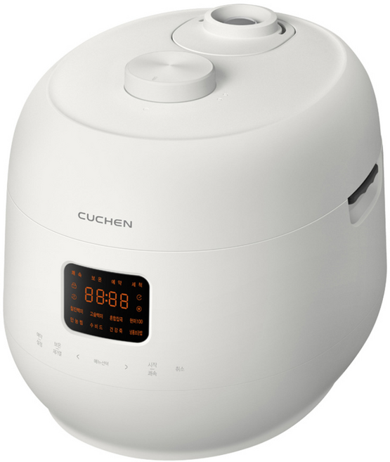 [사업자특가] 쿠첸 더핏슬림 전기압력밥솥 에너지효율1등급, 화이트(6인용), CRS-WK0640