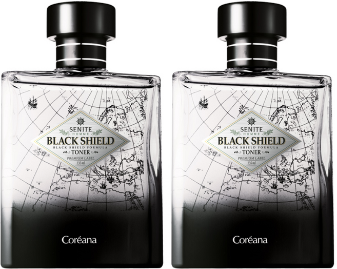 코리아나 세니떼옴므블랙쉴드토너, 135ml, 2개