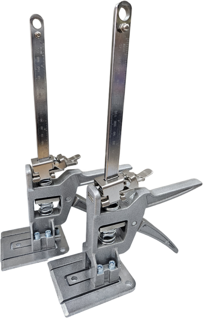 미니쟈키 목공용 리프트 타일핸드쟈키 이동식바이킹암클램프 수동자키, 2개
