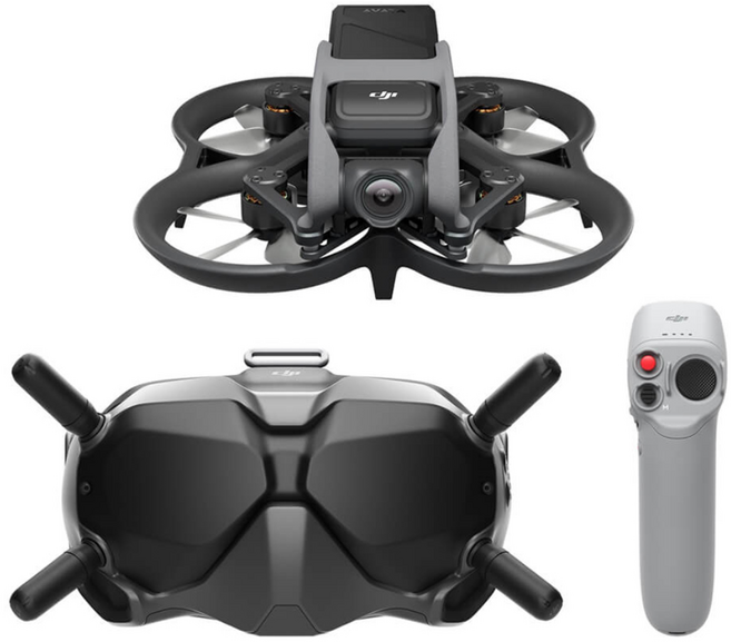 DJI AVATA 플라이 스마트 콤보 DJI FPV 고글 V2 드론, 1개