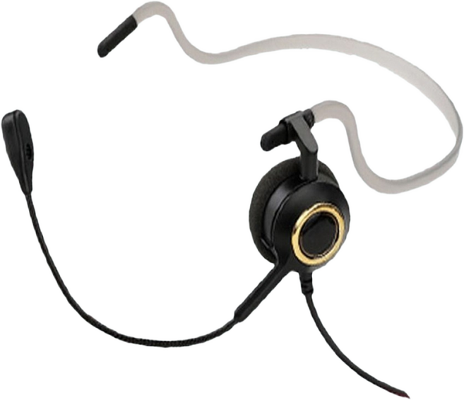 RT-390 초경량 넥밴드 콜센터헤드셋 모든전화기 사용 가능, 전화기 연결코드